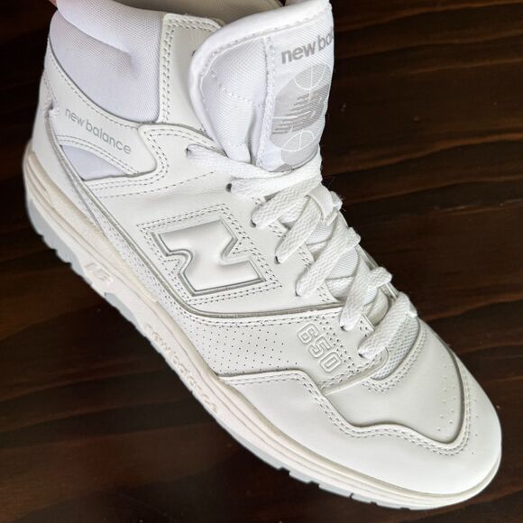 New Balance Men\'s 650R Athletic Shoes Sneakers White BB650RWW Size US 11D - NEW main image 9
